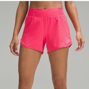 lululemon hotty hot 4” high rise short